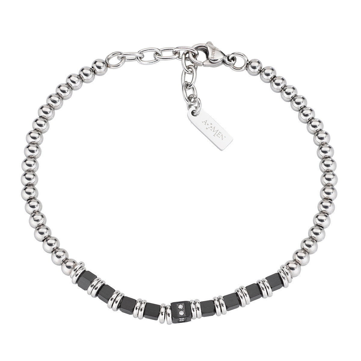 Bracciale Amen uomo acciaio ACBR704