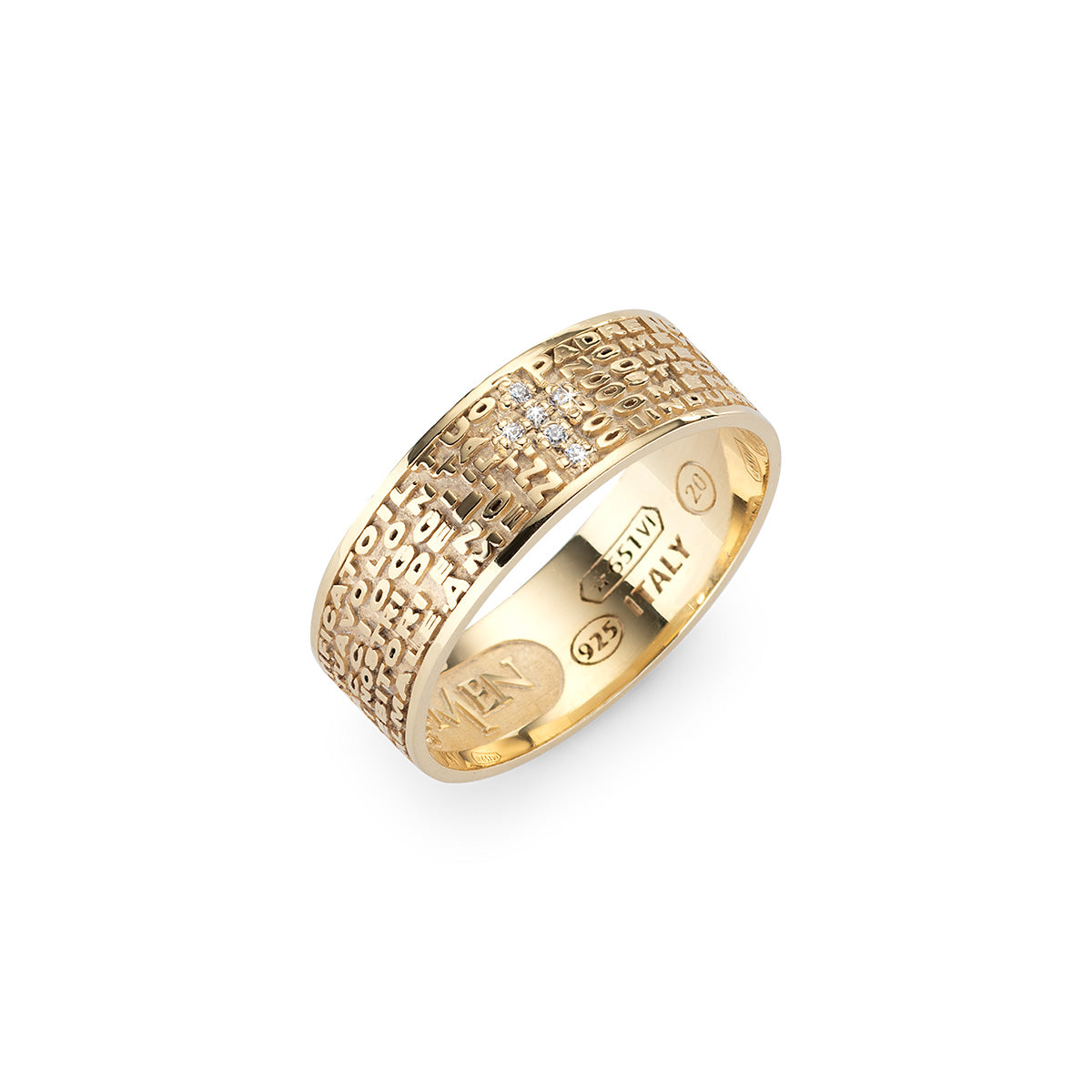 Anello Amen Unisex preghiere ANPNGZB-12