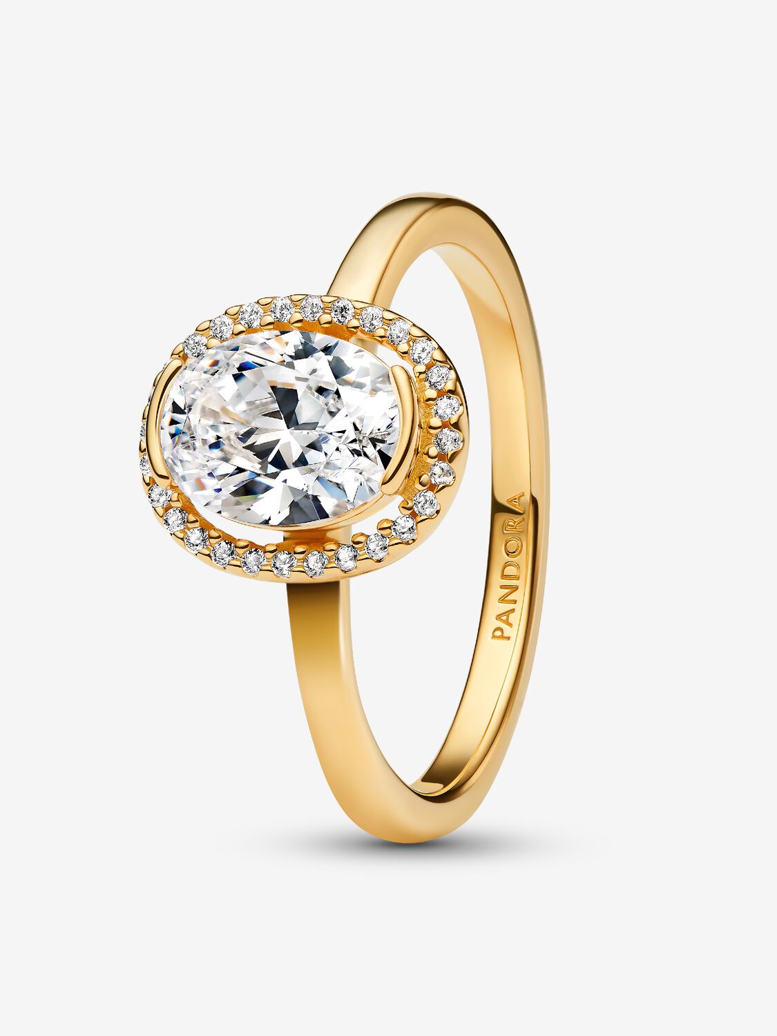 Anello Punto Luce Ovale Pandora 163802C01-50