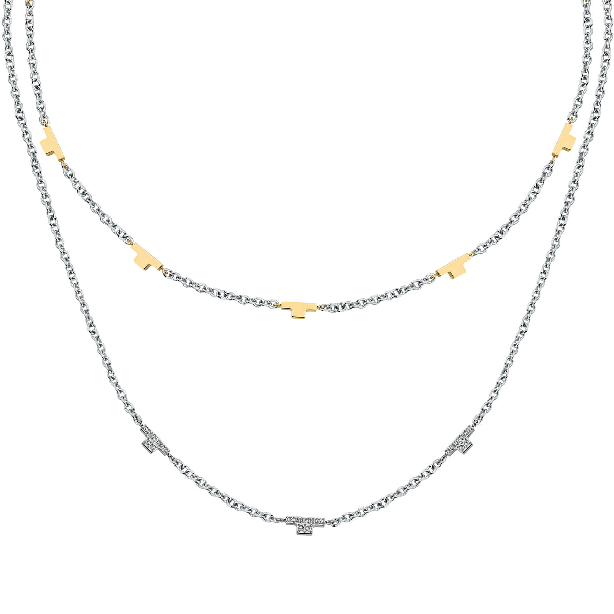 COLLANA DONNA TRUSSARDI T-LOGO TJAXC62