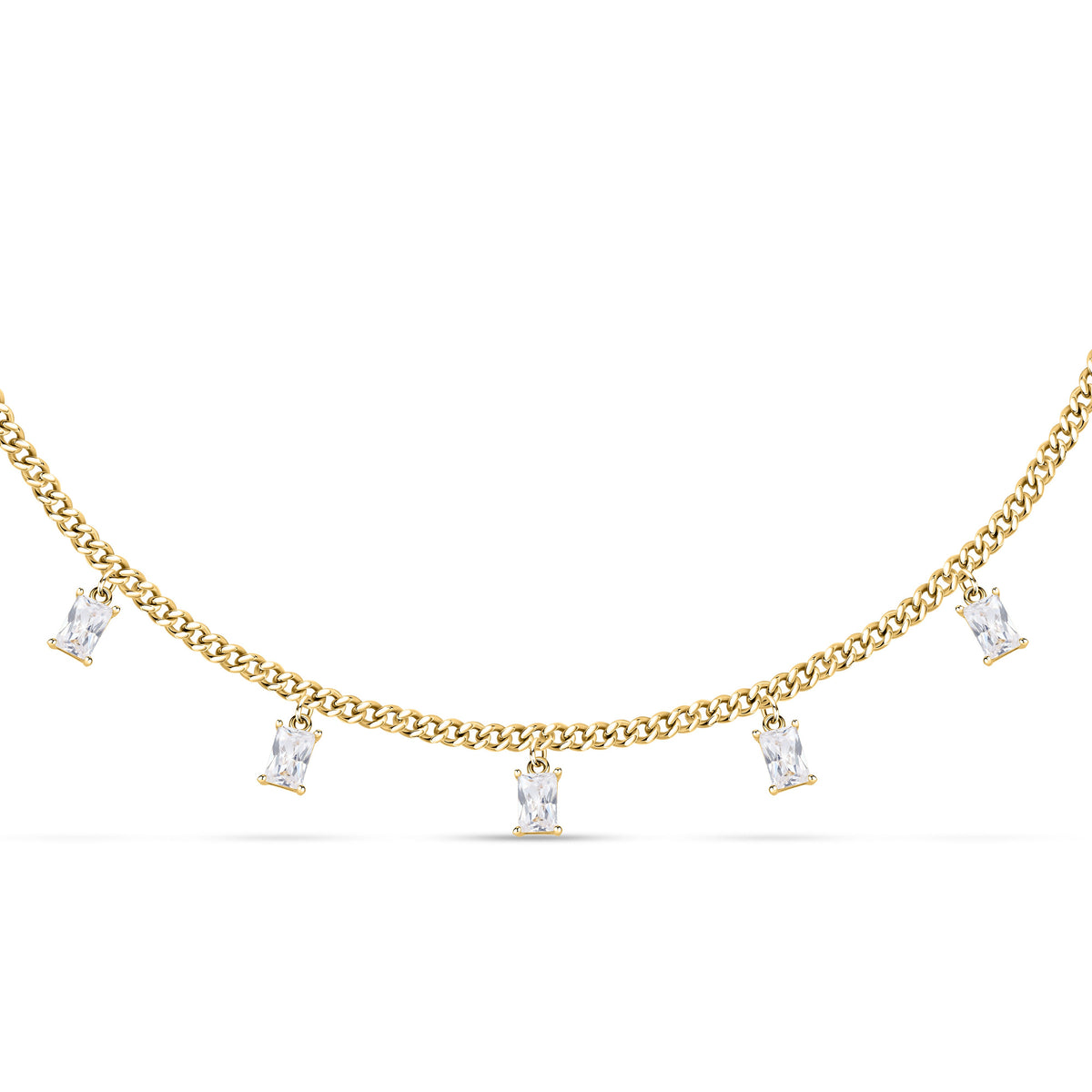 COLLANA MORELLATO SILVER BAGUETTE SAVP01