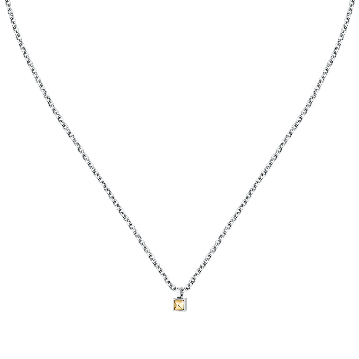 COLLANA UOMO MORELLATO GOLD SATM26