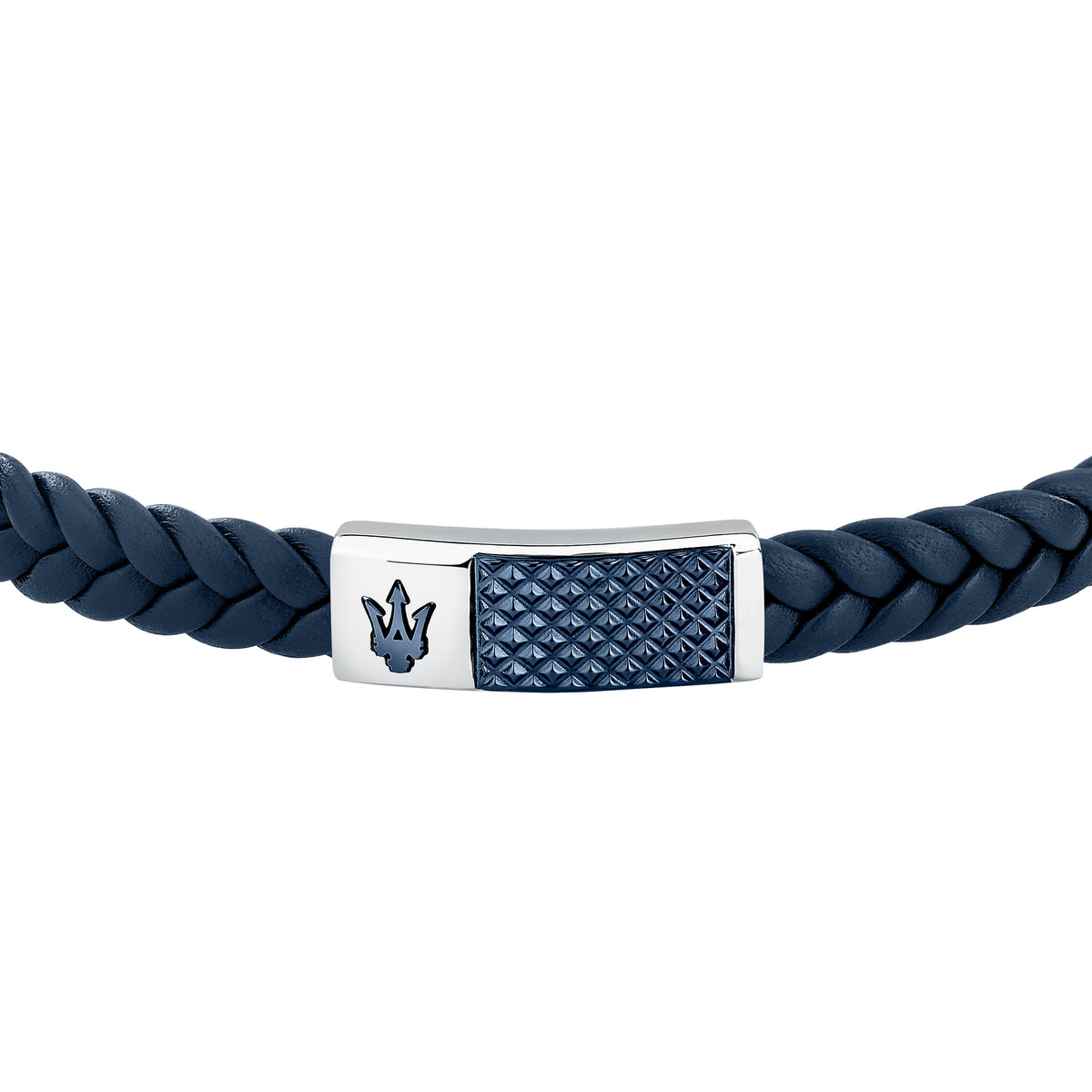 BRACCIALE UOMO MASERATI RECYCLED LEATHER JM4249IK01-MASERATI-Eldorado Jewels