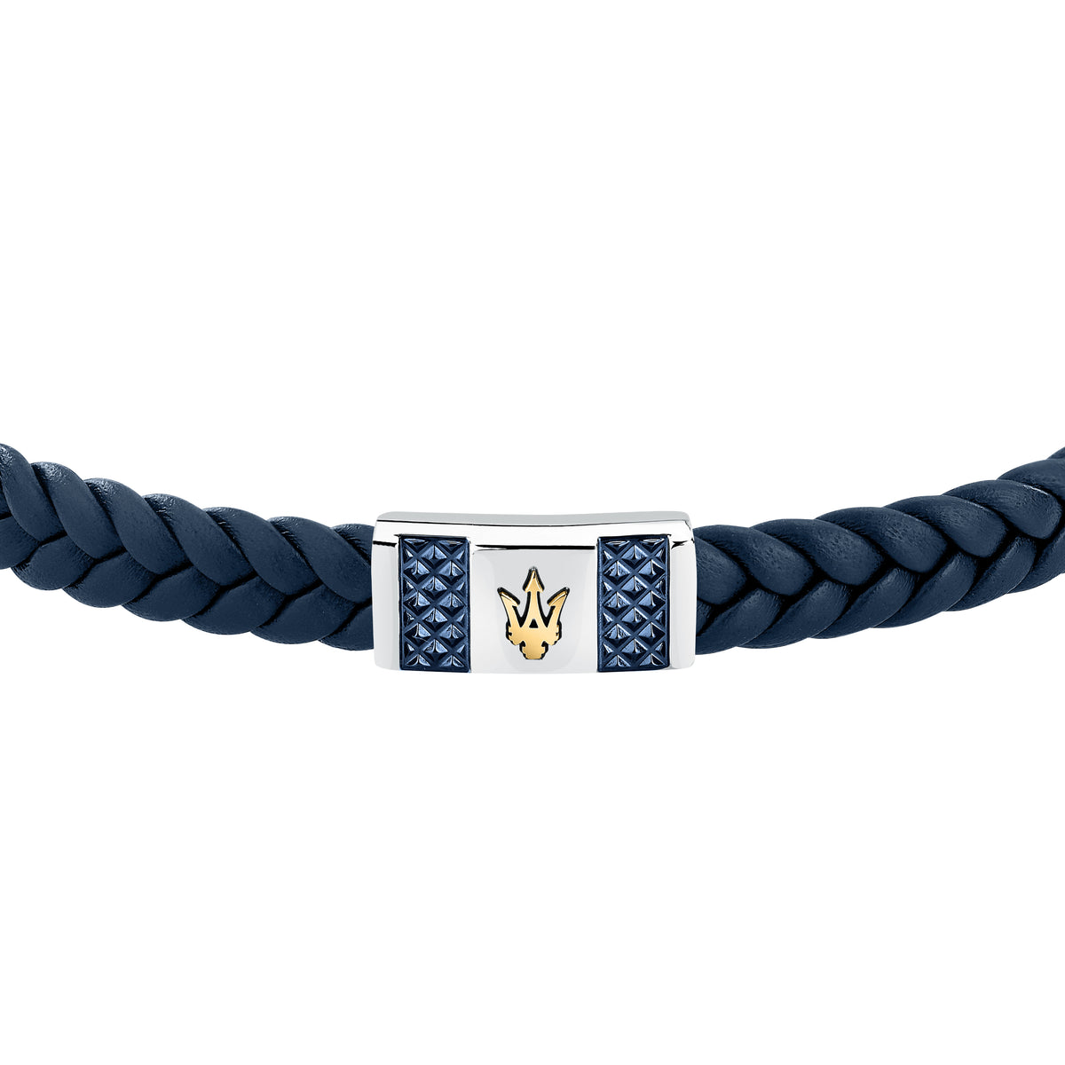 BRACCIALE UOMO MASERATI RECYCLED LEATHER JM4249IK03-MASERATI-Eldorado Jewels