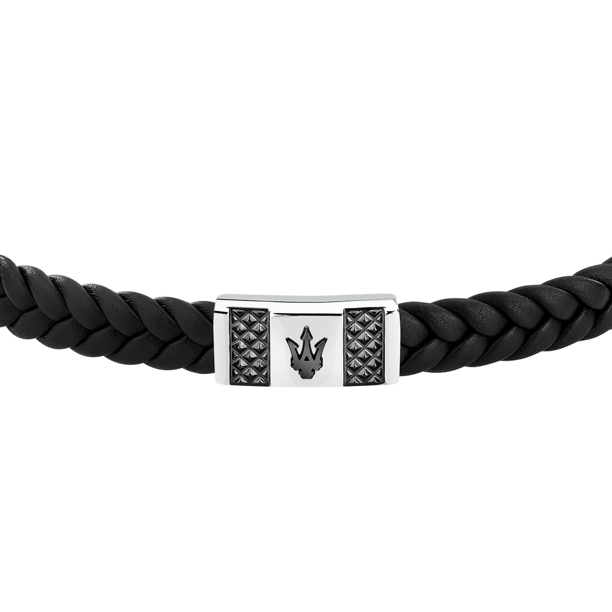 BRACCIALE UOMO MASERATI RECYCLED LEATHER JM424AVE25-MASERATI-Eldorado Jewels