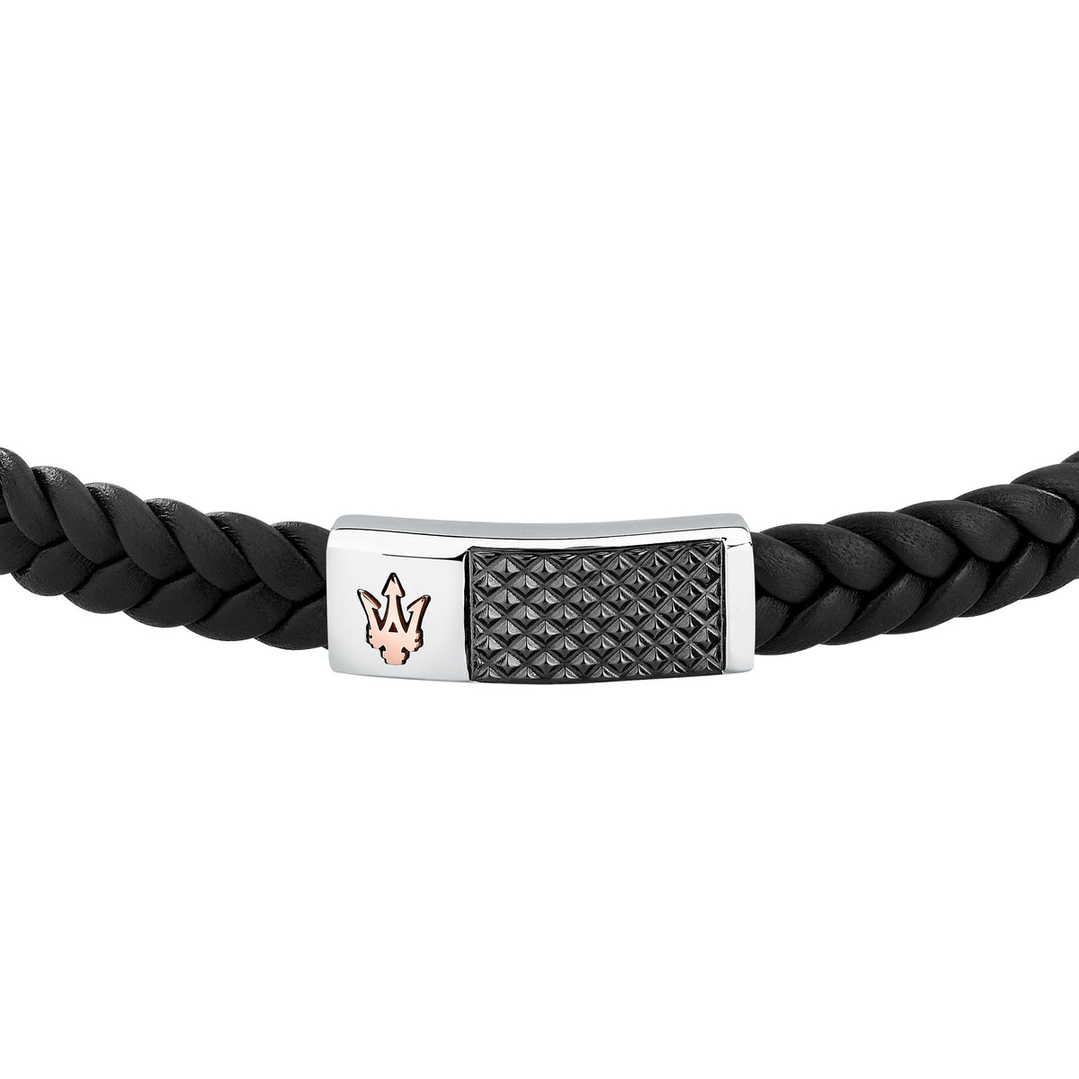 BRACCIALE UOMO MASERATI RECYCLED LEATHER JM424AVE26-MASERATI-Eldorado Jewels