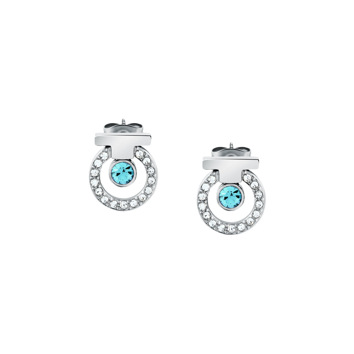 ORECCHINI DONNA TRUSSARDI T-LOGO TJAXC59-TRUSSARDI-Eldorado Jewels