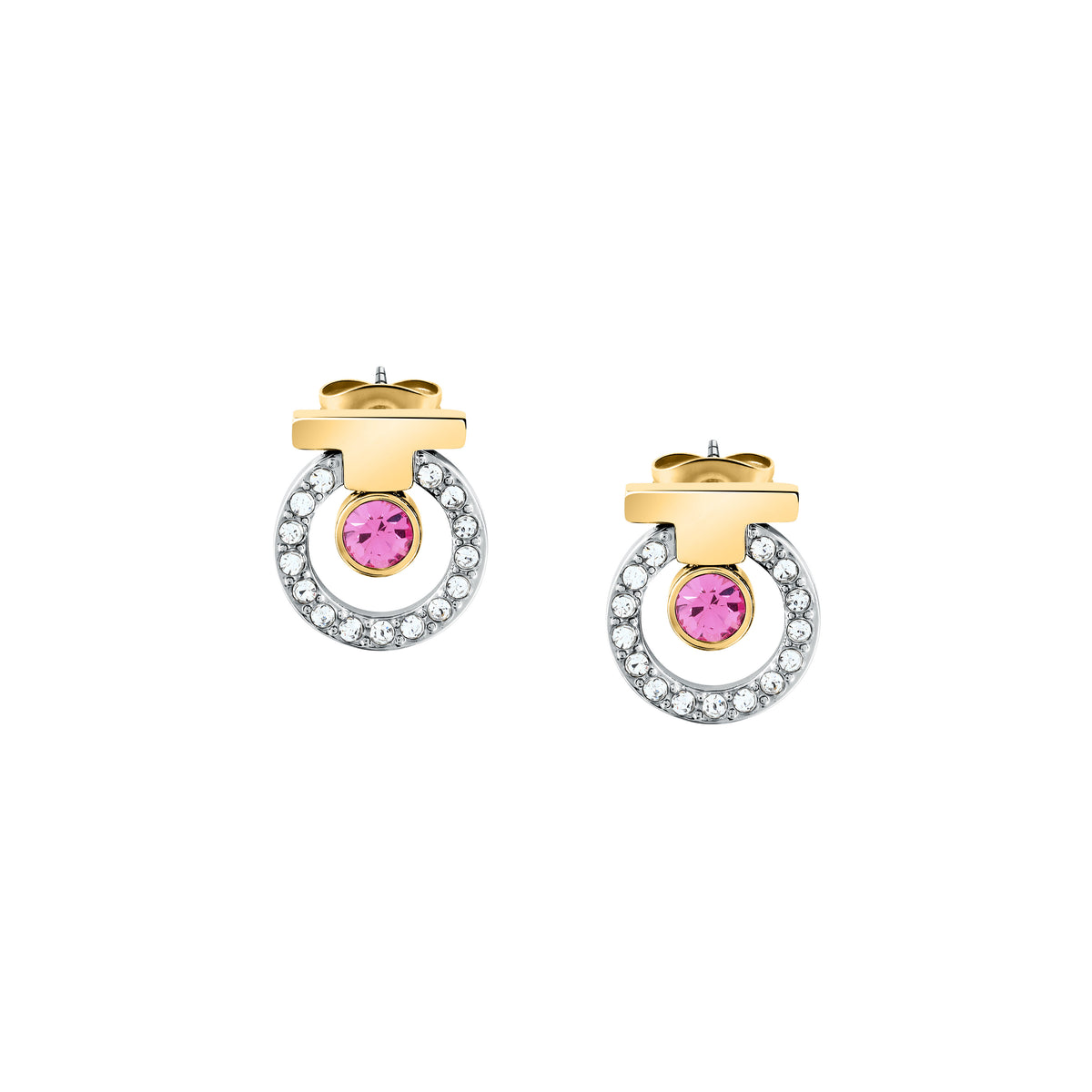 ORECCHINI DONNA TRUSSARDI T-LOGO TJAXC60-TRUSSARDI-Eldorado Jewels