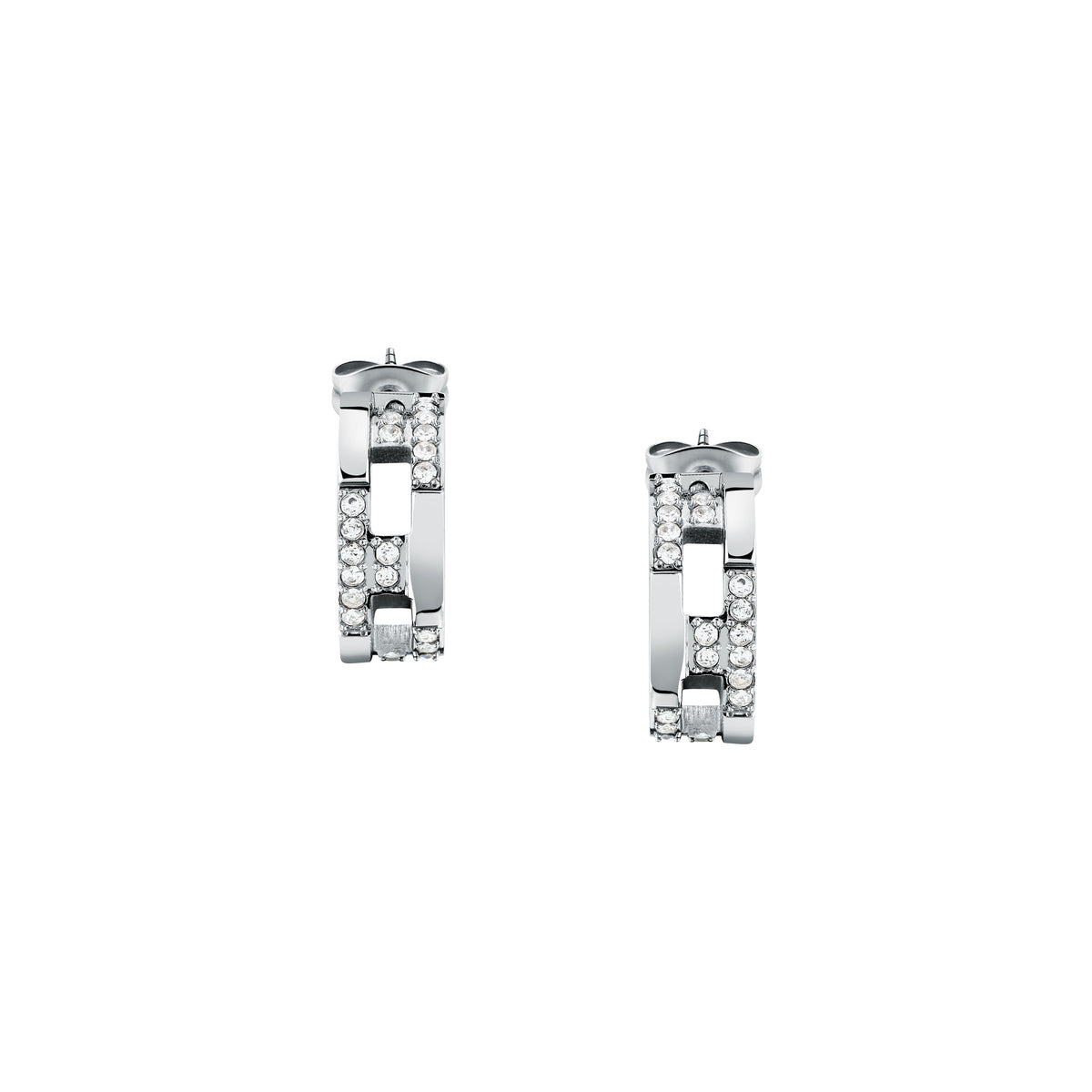 ORECCHINI DONNA TRUSSARDI T-LOGO TJAXC70-TRUSSARDI-Eldorado Jewels