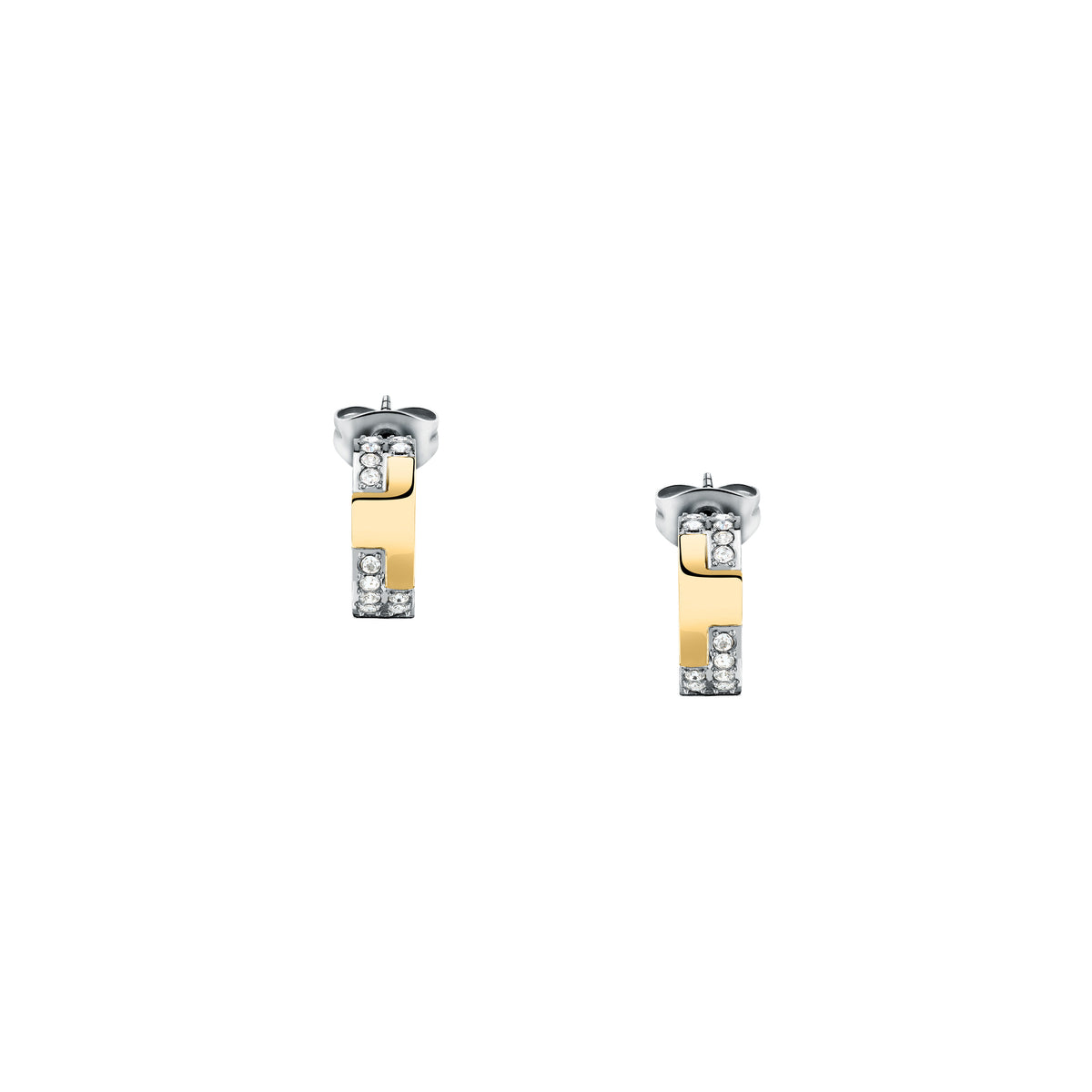 ORECCHINI DONNA TRUSSARDI T-LOGO TJAXC71-TRUSSARDI-Eldorado Jewels
