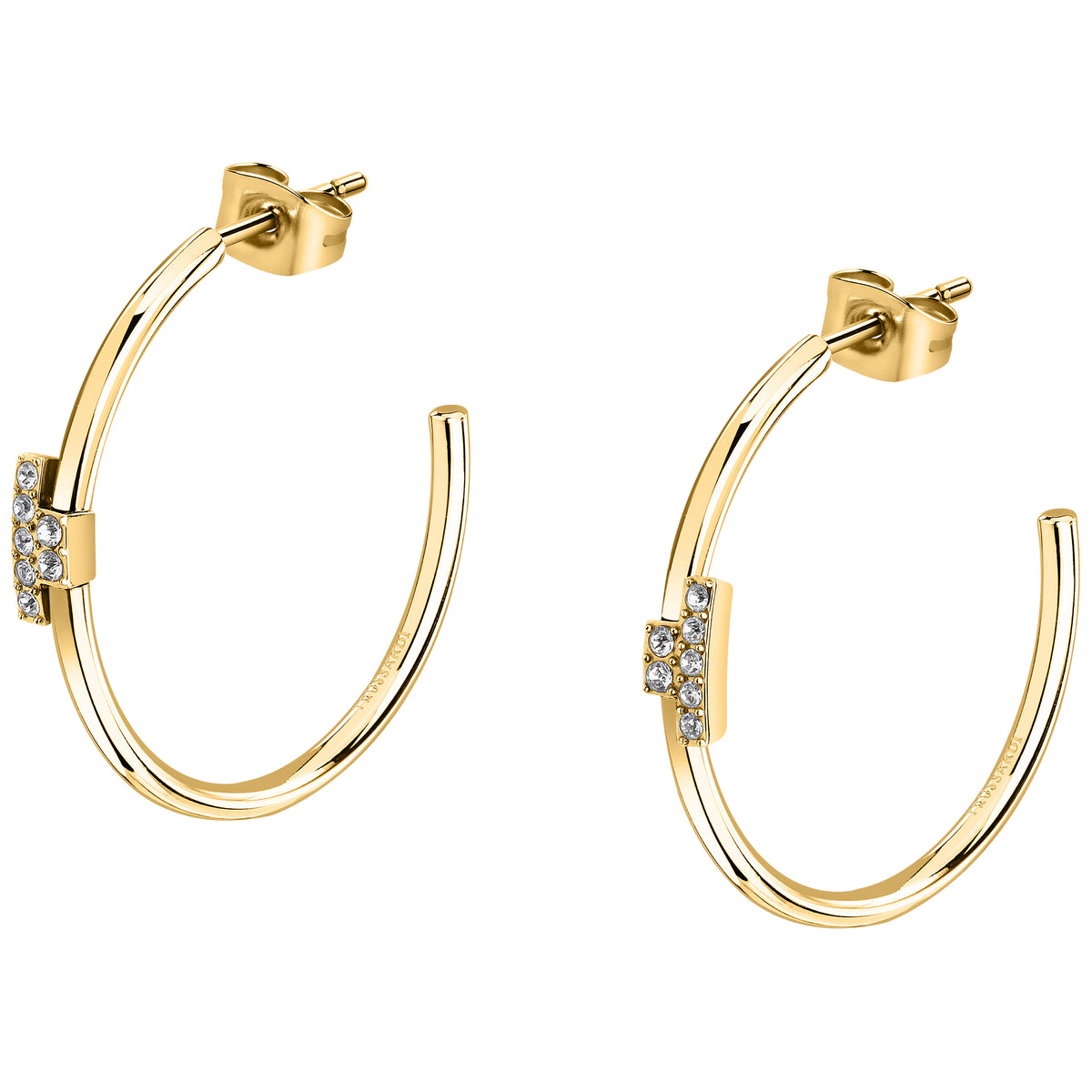 ORECCHINI DONNA TRUSSARDI T-LOGO TJAXC83-TRUSSARDI-Eldorado Jewels