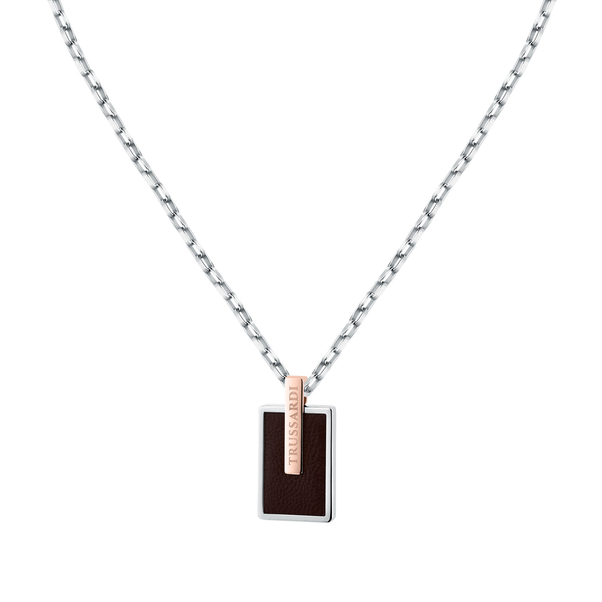 Collana Uomo TRUSSARDI T-LEATHER TJAXZ14