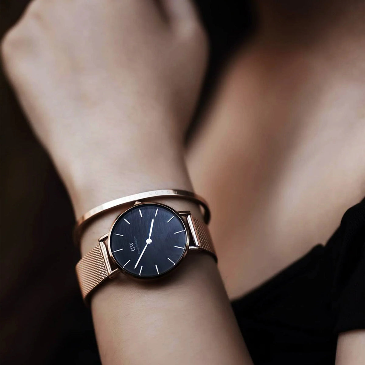 Orologio donna Daniel Wellington Petite Melrose DW00100217-DANIEL WELLINGTON-Eldorado Jewels
